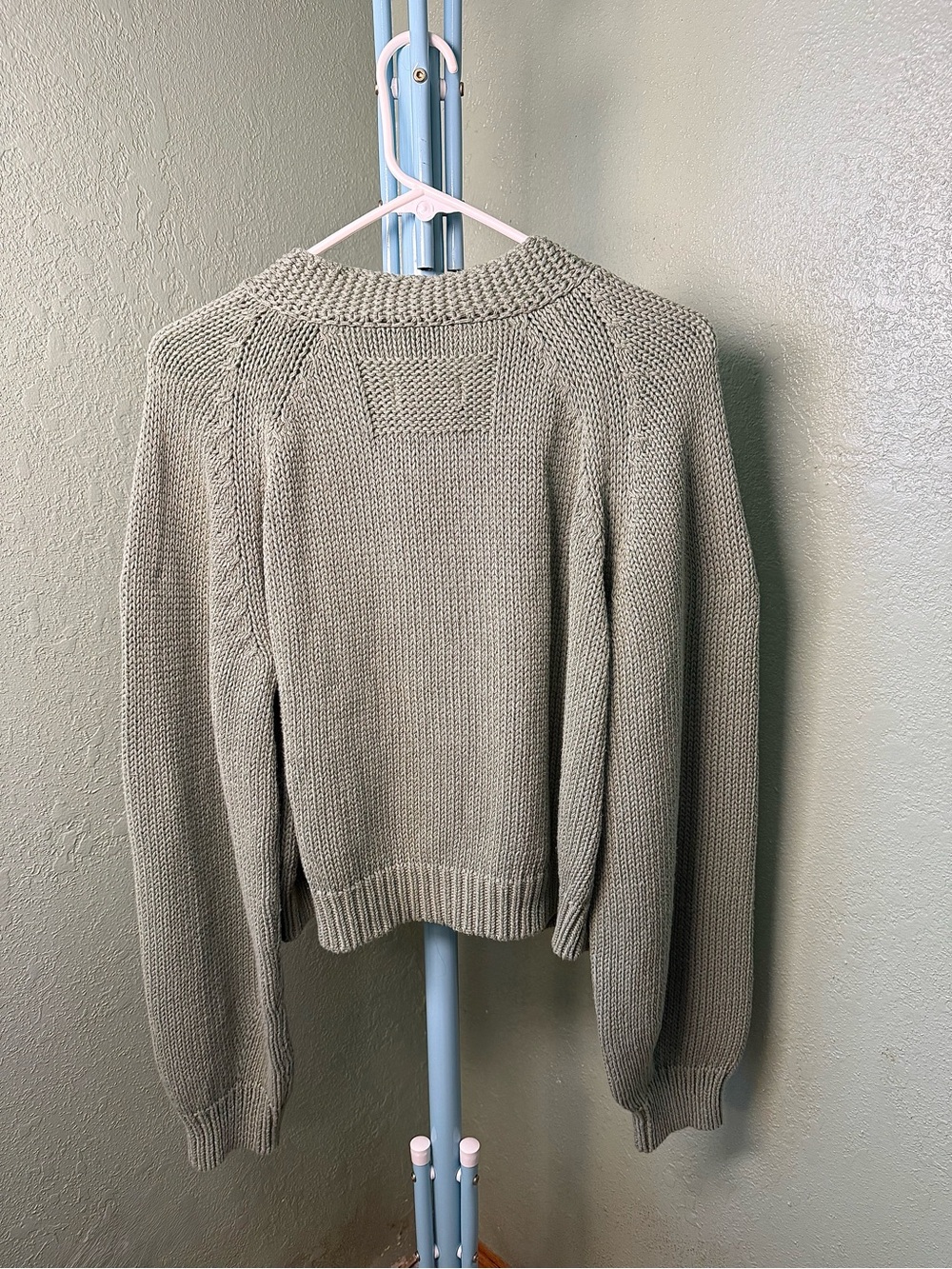 NWT Free People We The Free On The Edge Cardi Cardigan Green M - Picture 3 of 6